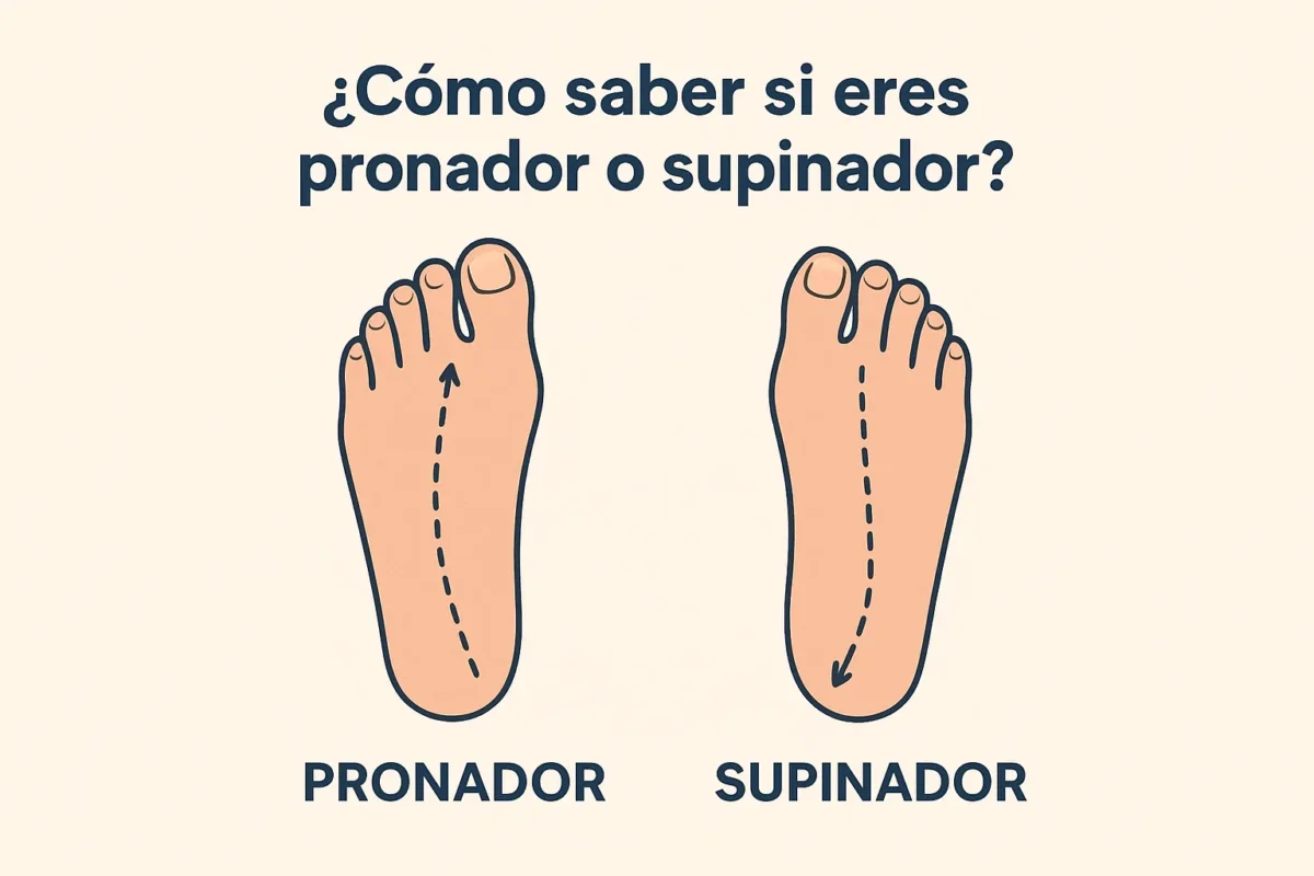 ¿Cómo saber si eres pronador o supinador?